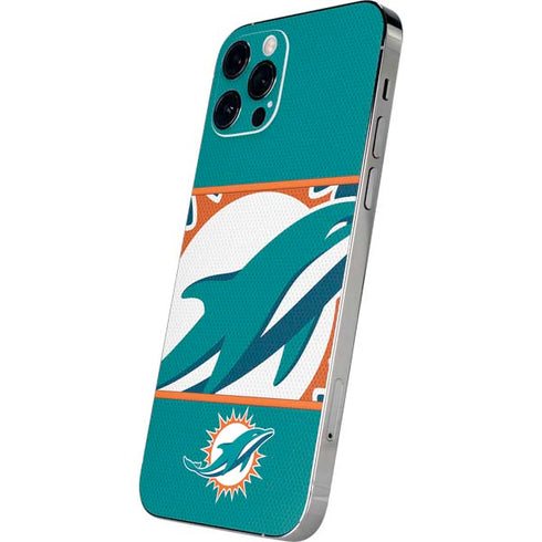 NFL Miami Dolphins Zone Block iPhone 12 Pro Max Skin